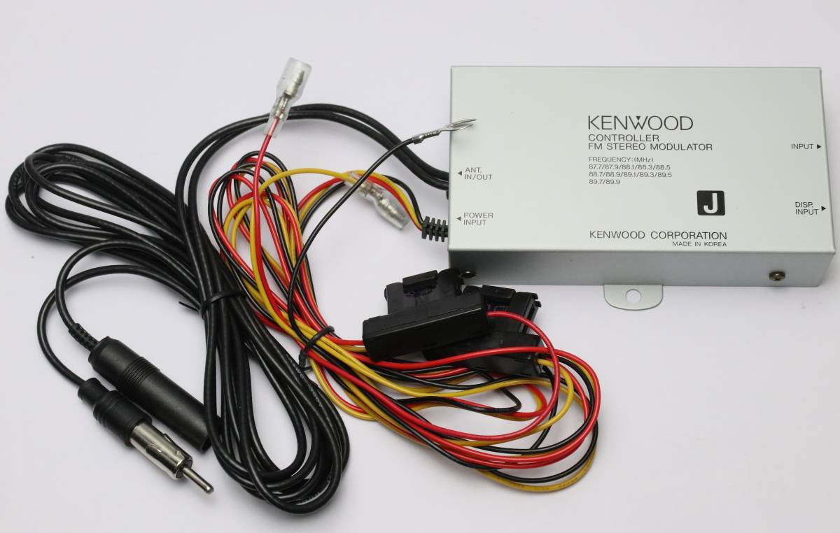 KENWOOD KDC-C521FM FM飛ばし10連奏CDチェンジャー 2004年 展示 未使用_画像6