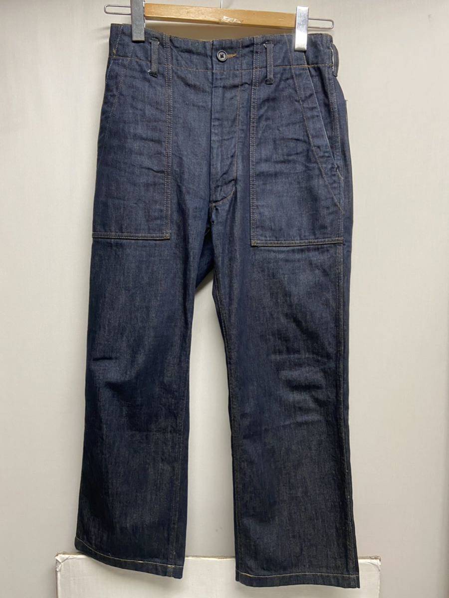 [Инженерная одежда для инженерии одежды] нижняя 28 Джинсовая джинсовая джинсовая брюки темно -синие мужчины 2402oki