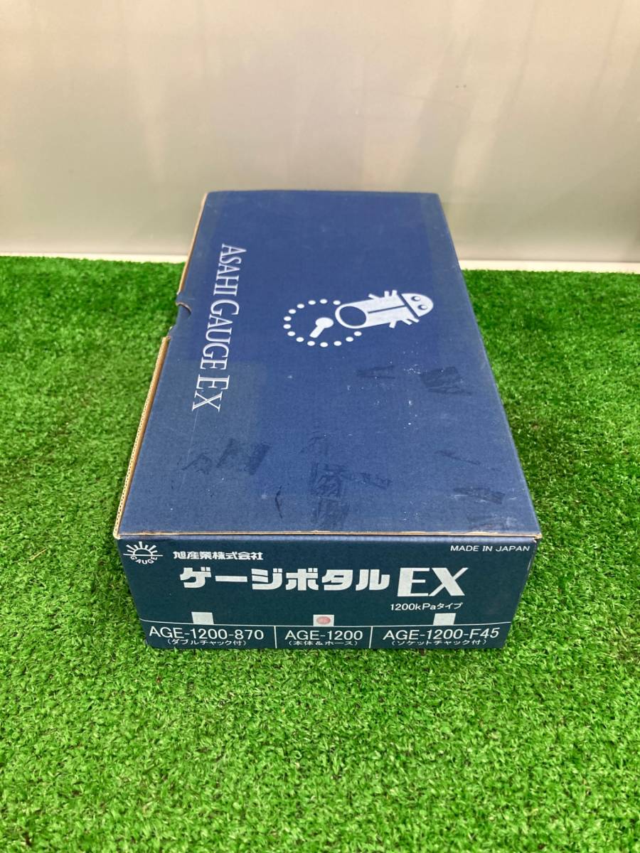 [ б/у товар ] asahi промышленность мера botaruEX AGE-1200 [ корпус только ] Asahi шинный манометр воздушный мера мера botaruEX age1200 IT8F3RFYL5V9
