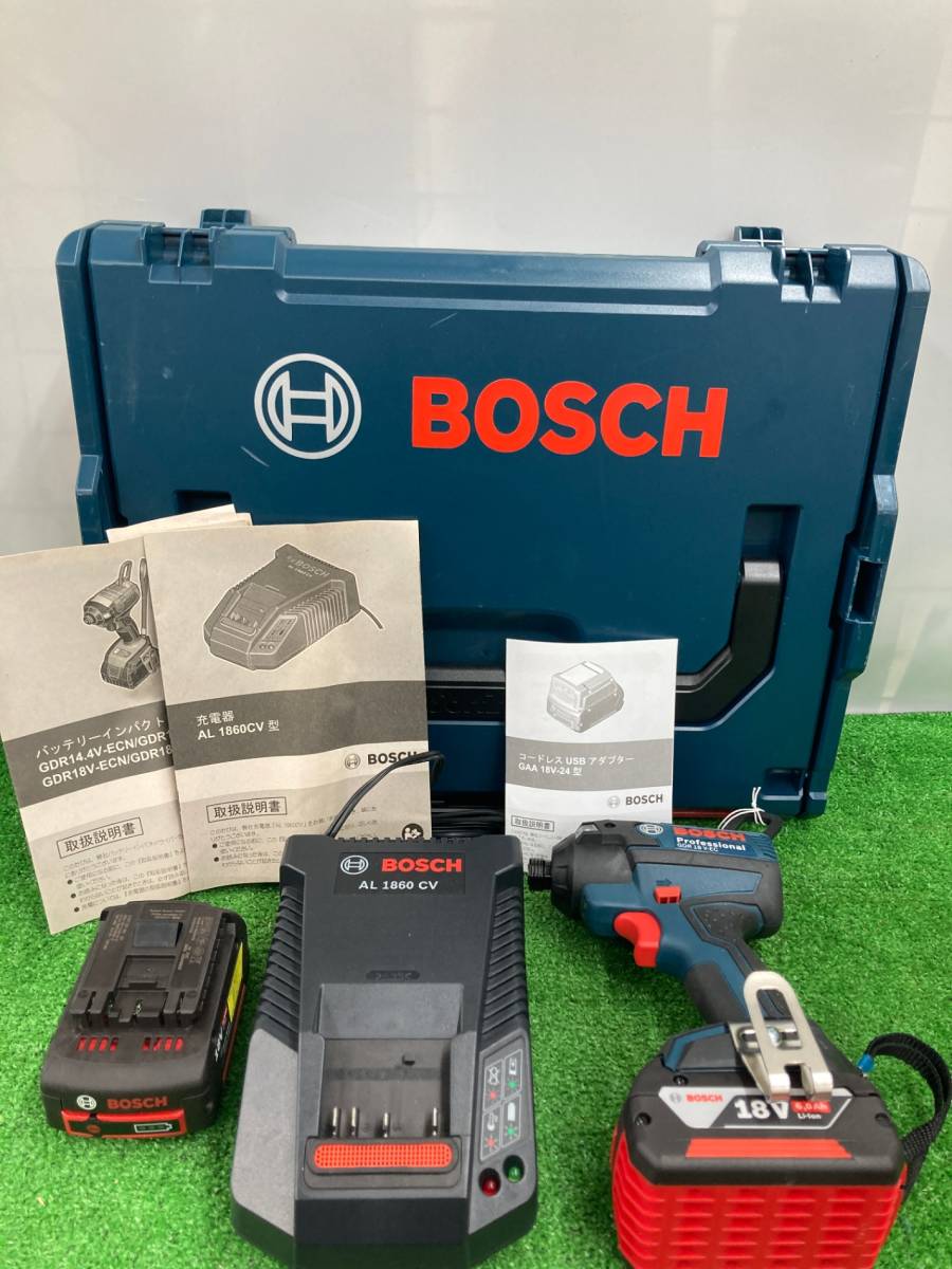 中古品】☆BOSCH(ボッシュ) GDR18V-EC6 バッテリーインパクト 中古品】☆BOSCH(ボッシュ) GDR18V-EC6 バッテリーインパクト