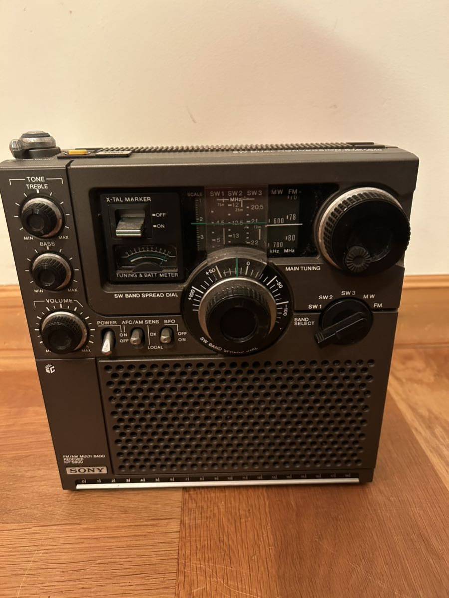 SONY ICF-5900 スカイセンサー レトロ ラジオ _画像1