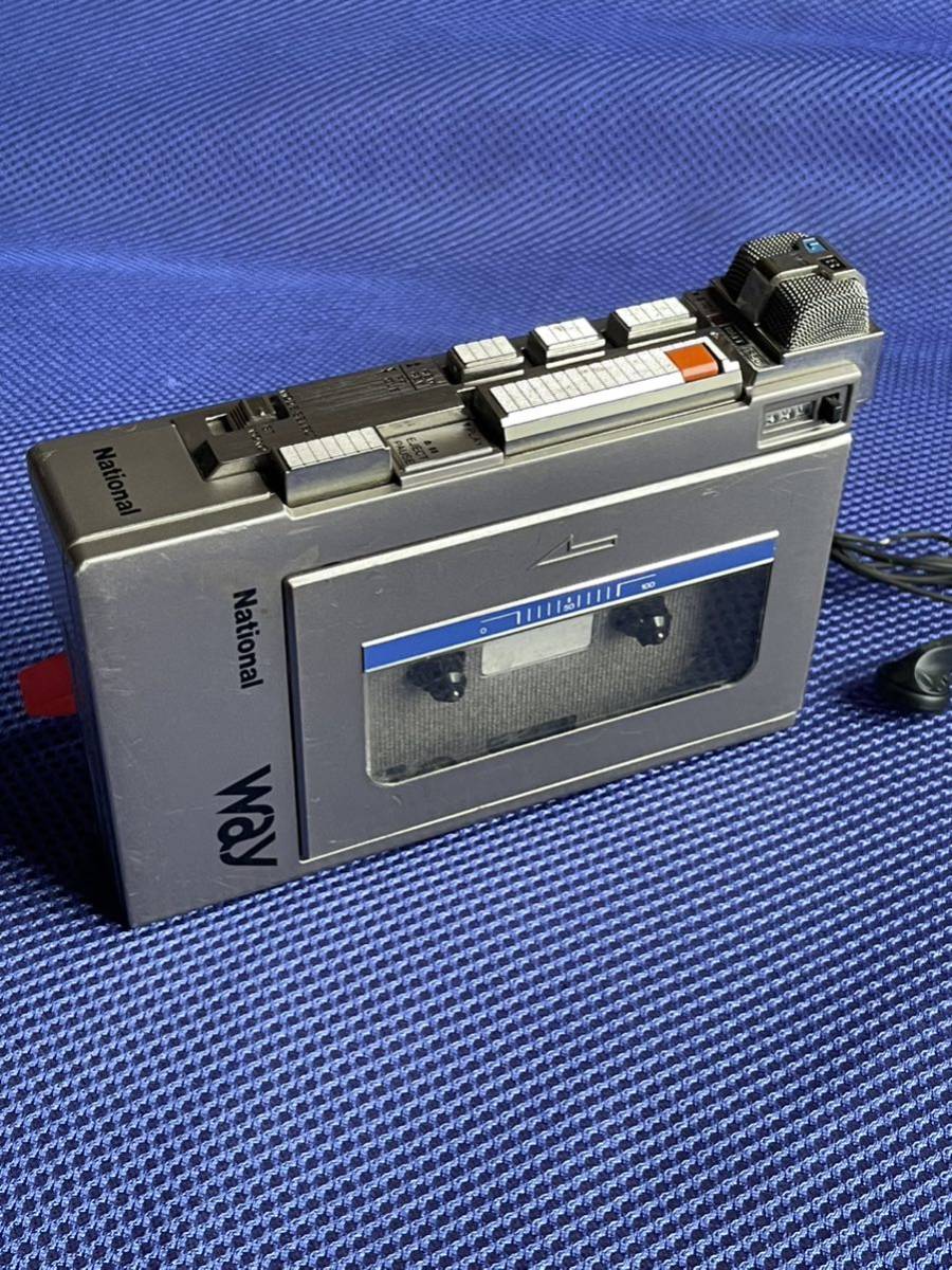 ナショナルウェイ RQ-J36 カセットレコーダー National CASSETTE CORDER (現状品)_画像2