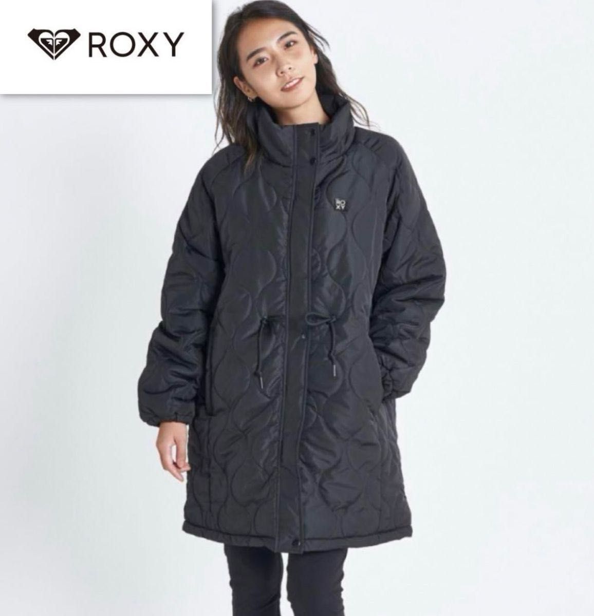 ROXY ロキシー 中綿コート ブラック Lサイズ