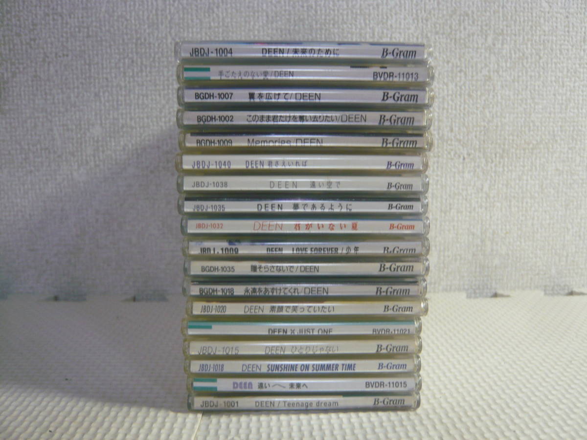 8cm CD シングル 計 18枚　DEEN 　 君がいない夏 名探偵コナン エンディングテーマ ・翼を広げて・未来のために・他　中古_画像7