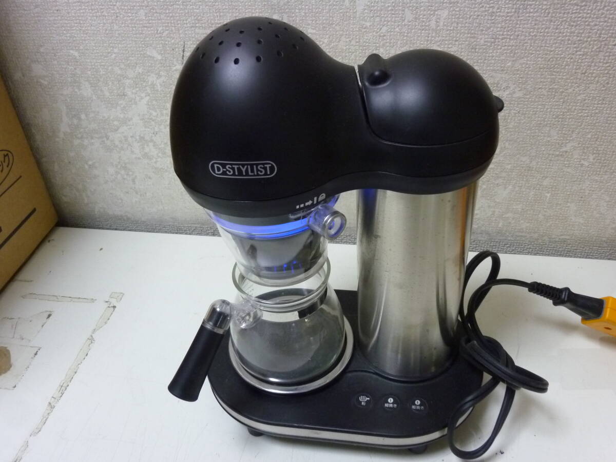 コーヒーメーカー★ピーナツクラブ　D-STYLIST　全自動コーヒーメーカー　9002-PC　中古5_画像1