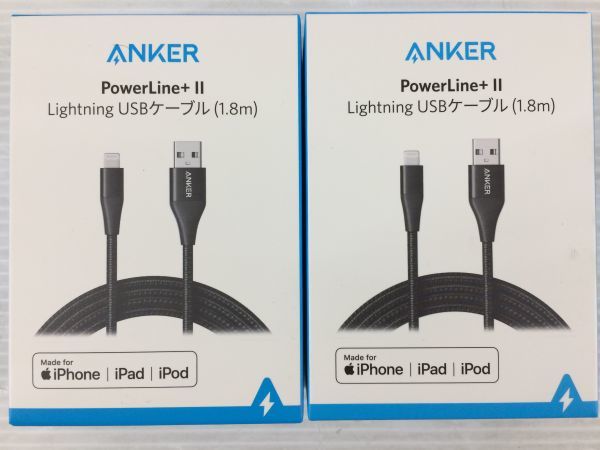 D6666-0213-109【未開封】ANKER アンカー PowerLine II USBケーブル PowerPort III Nano 20W 急速充電器_画像4