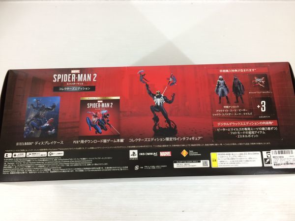 D6353-1124-57[ б/у ]Marvel*s Spider-man2 collectors выпуск ограничение 19 дюймовый фигурка ma- bell Человек-паук недостача 