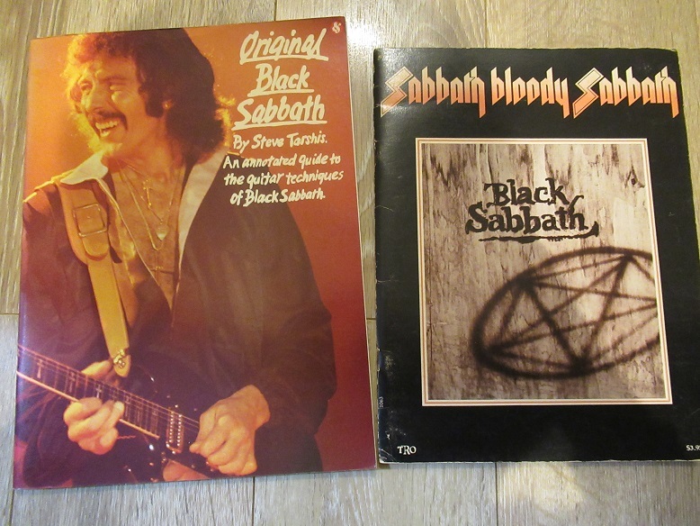 【洋書】ブラック・サバス ギター譜 トニー・アイオミ ソロ解説本 SABBATH BLOODY SABATH 全曲 BLACK SABBATHの画像1