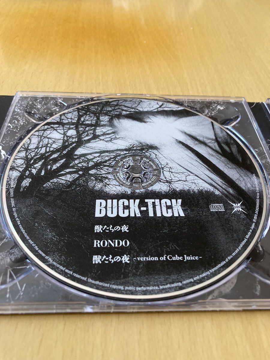 完全生産限定盤B BUCK-TICK CD+DVD/獣たちの夜／RONDO 2019/5/22発売 