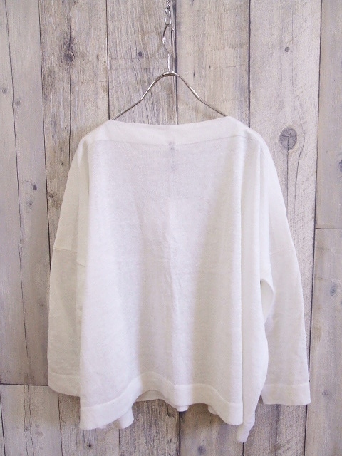 8-1221S◎DANIELAGREGIS/リネンニット/ダニエラグレジス/BL130934