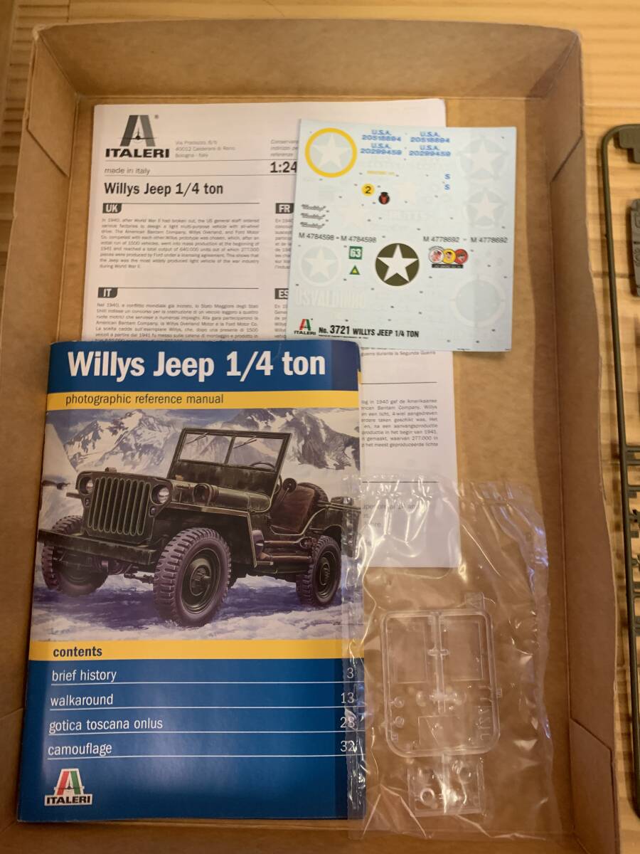 B-94 1/24 ITALERI Willys Jeep 1/4 ton_画像6