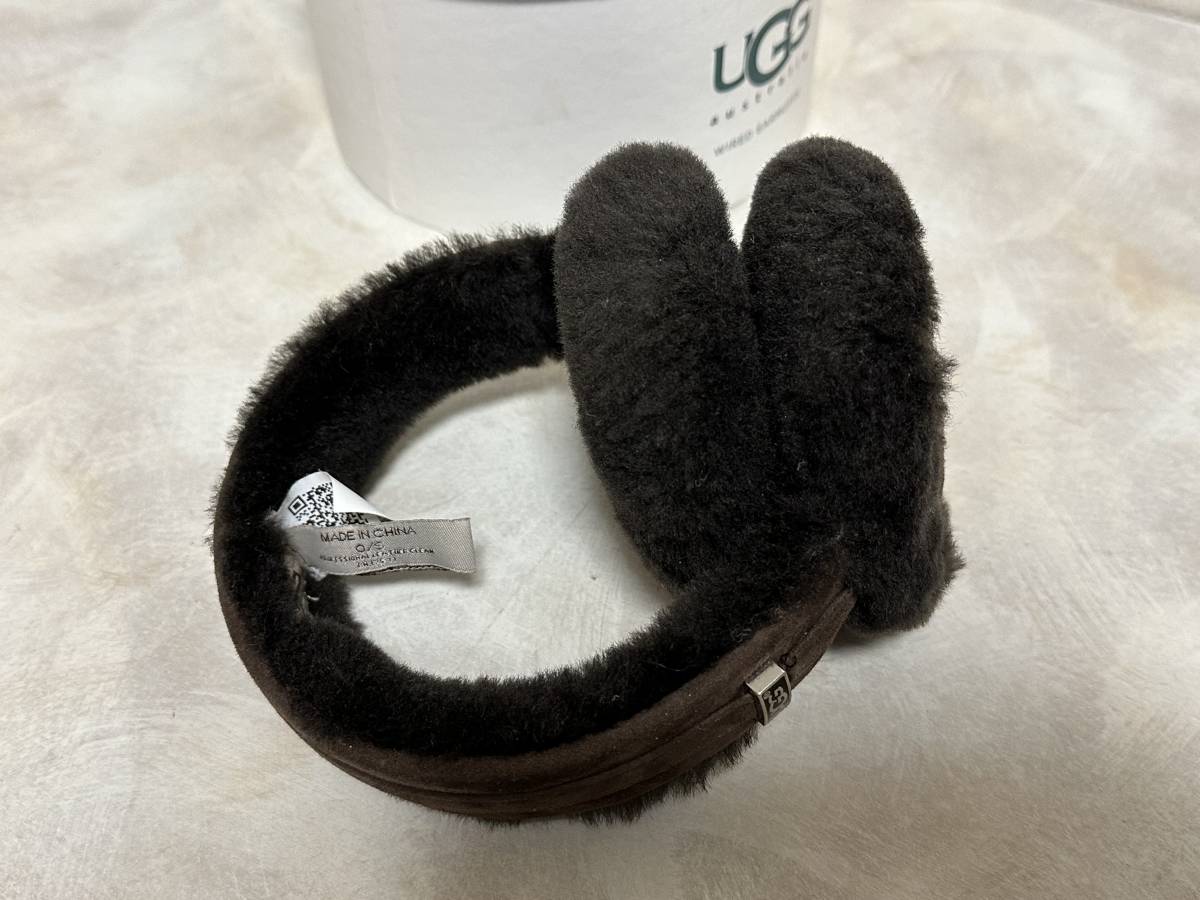 美品！ UGG EARMUF チョコ 耳当て イヤーマフ ヘッドフォン イヤフォン ユニセックス レディース メンズ_画像5