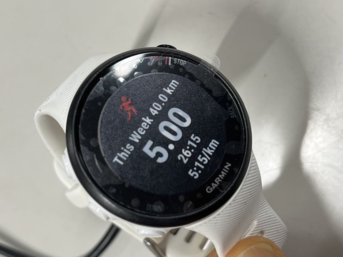 ガーミン GARMIN FOREATHLETE 45S 腕時計 スマートウォッチ 未使用　長期保管品　汚れあり　アウトドア　時計　mc03019698_画像1