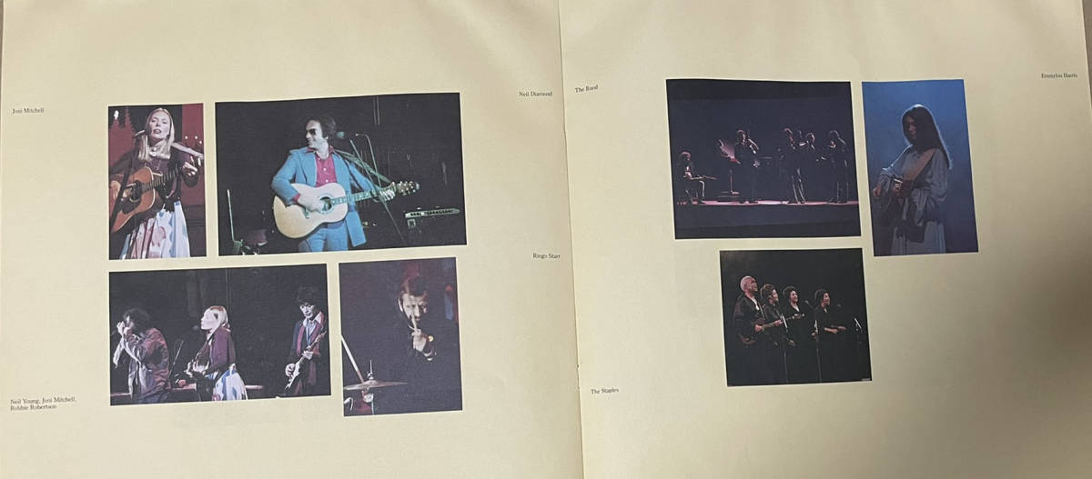 レコード THE BAND 「THE LAST WALTS」３枚組ライブ 輸入盤_画像5