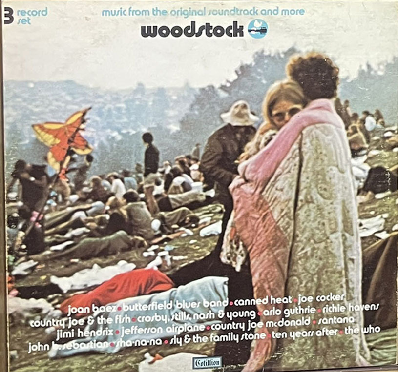 レコード 伝説の野外フェス！music from the original soundtrack and more 「woodstock」COTILLION RECORDS盤_画像1