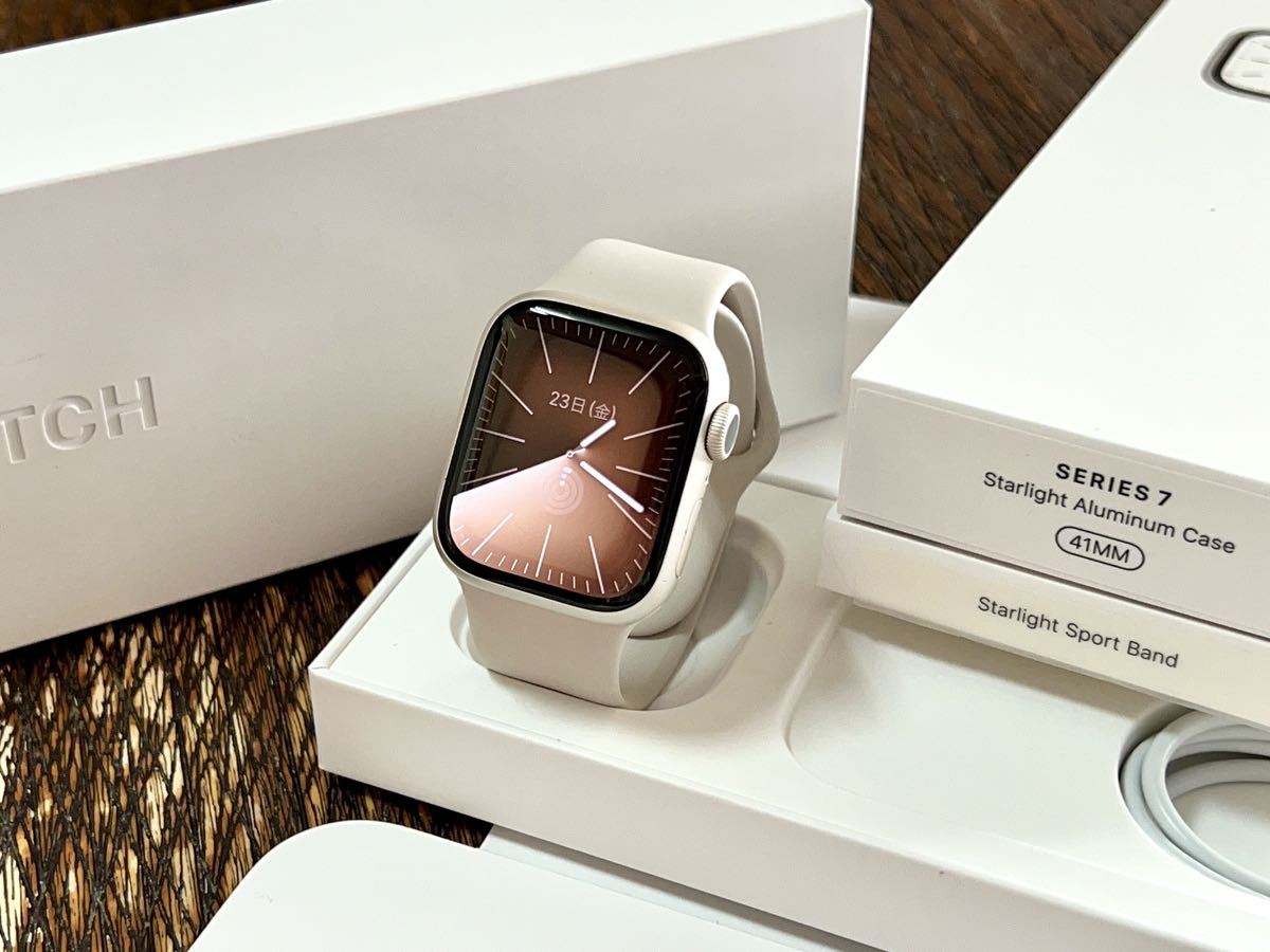 激安本物 値下げ新品同様APPLE WATCH 7 アップルウォッチ41 激安本物 値下げ新品同様APPLE WATCH 7 アップルウォッチ41
