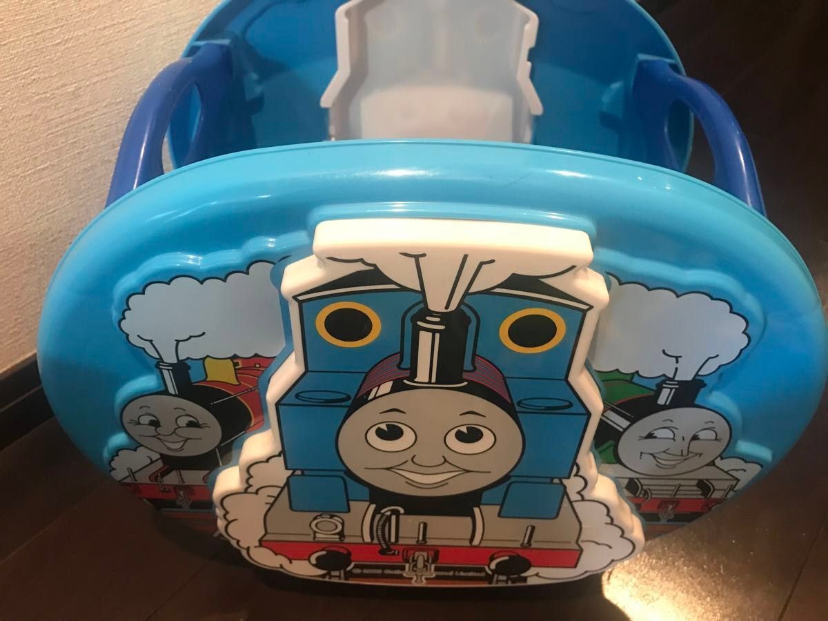 きかんしゃトーマス　収納BOX トーマス　ハンガー　キッズハンガー　巾着　多機能ハンガー　おでかけハンガー　収納ラック　キャスター