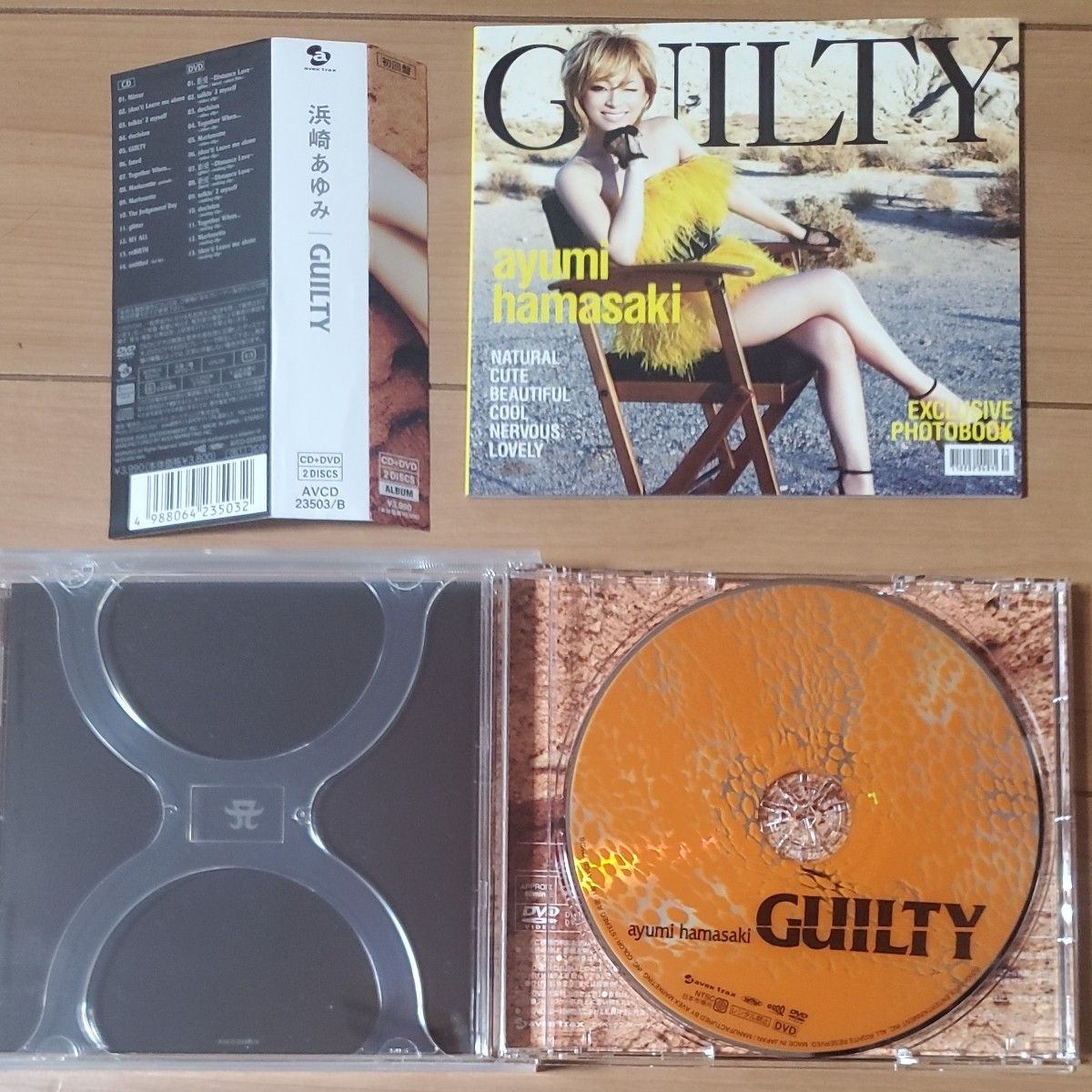 浜崎あゆみ ＤＶＤ付ジャケ／ＧＵＩＬＴＹ