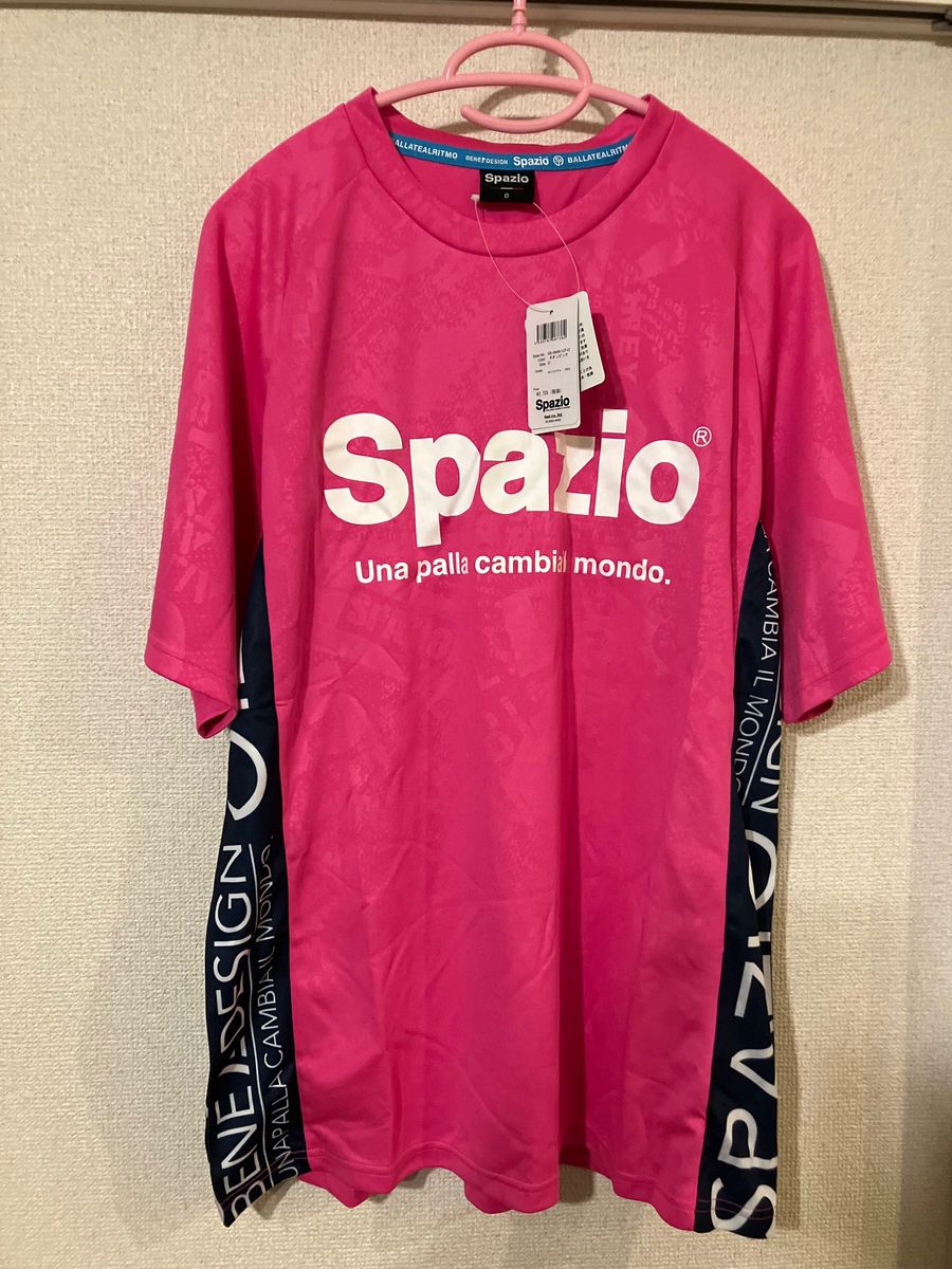 B様専用 新品 Oサイズ Spazio スパッツィオ プラクティスシャツ ネオピンク