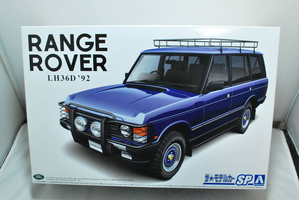 # rare! unopened Aoshima 1/24 Land Rover Range Rover LH36D Classic custom *92 #