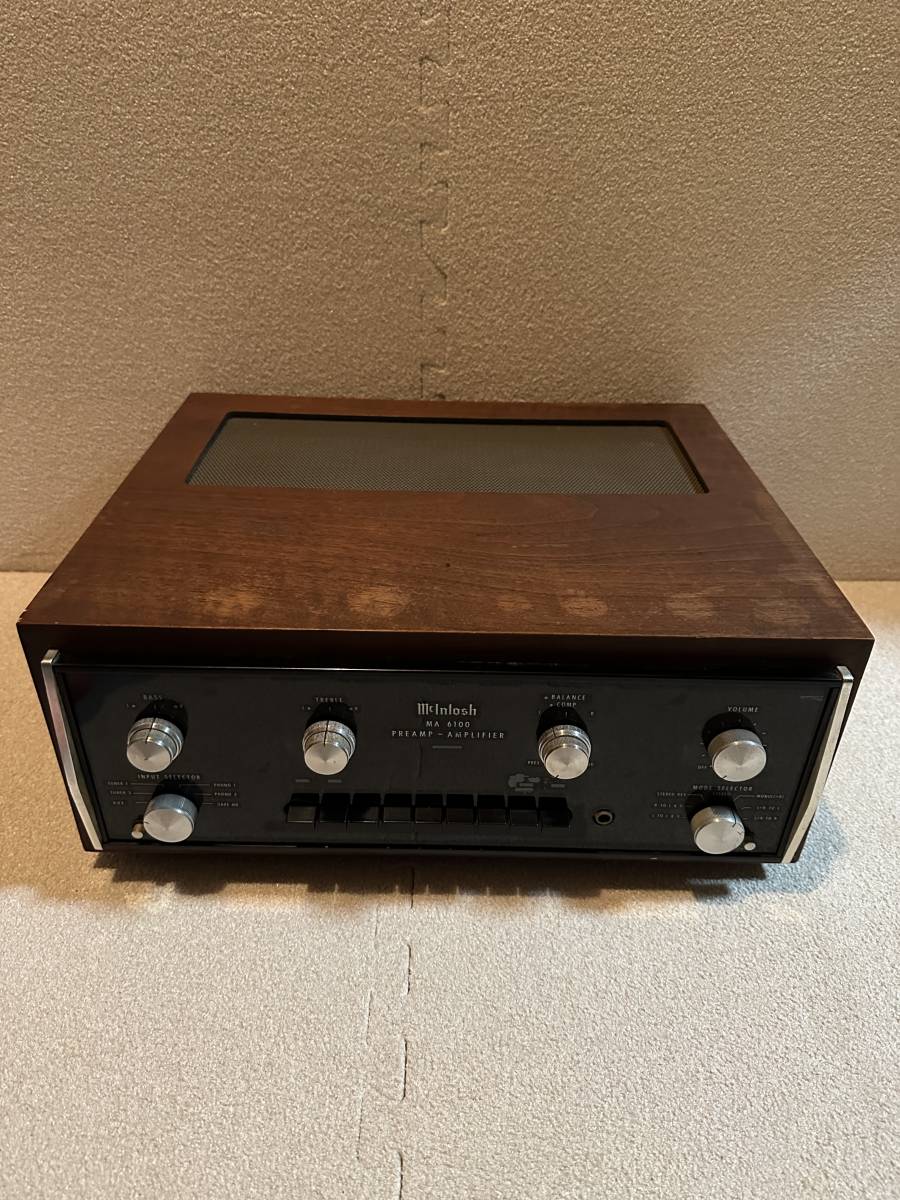 McIntosh マッキントッシュ MA6100 プリメインアンプ_画像1