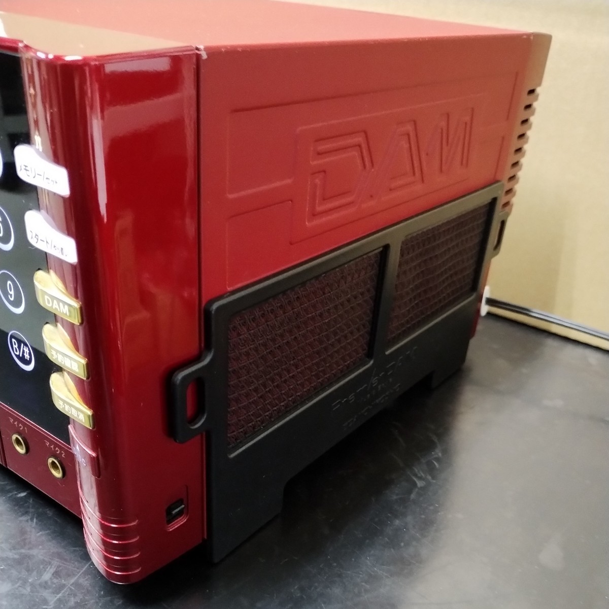 SFZ5 業務用 第一興商 DAM コントローラー DAM-XG1000Ⅱ 赤 中古 点検動作品の画像8