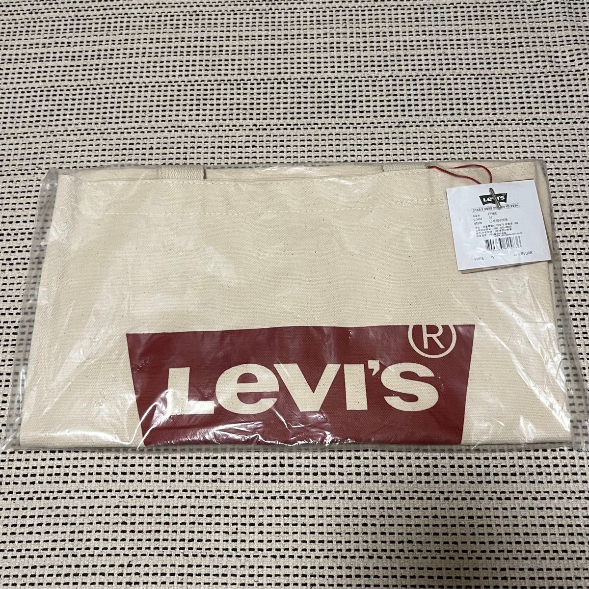 リーバイス キャンバス地 トートバッグ エコバッグ サブバッグ Levi's ショッピングバッグ