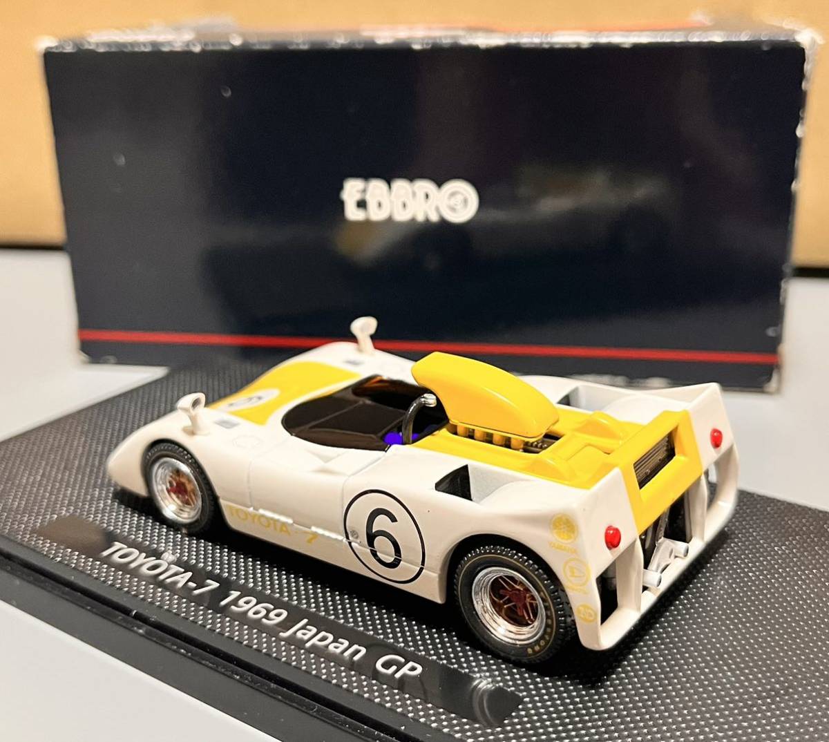 エブロ 1/43 TOYOTA-7 1969 Japan GP トヨタ7 '69 日本グランプリ #6_画像2