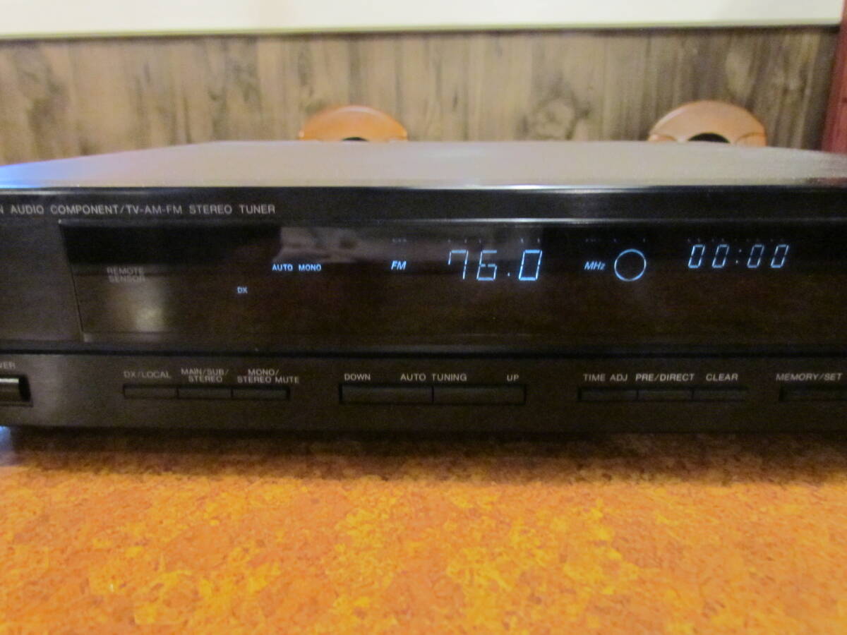 DENON Denon tuner D-6800 operation goods 