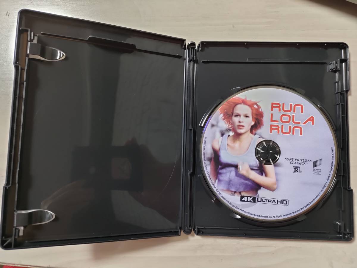 送料無料 美品『ラン・ローラ・ラン 4K Ultra HD 海外正規盤 日本未発売レア Dolby Vision』Lola rennt Run Lola Runの画像3