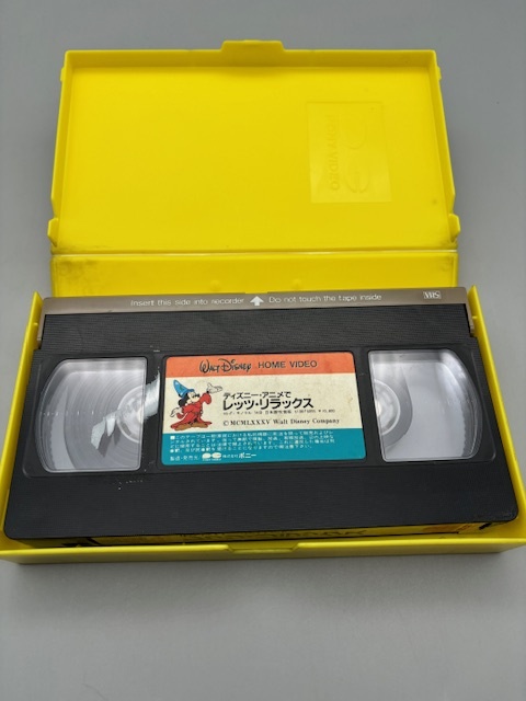 ディズニー・アニメでレッツ リラックス! VHS 動作未確認 ジャンク品の画像5