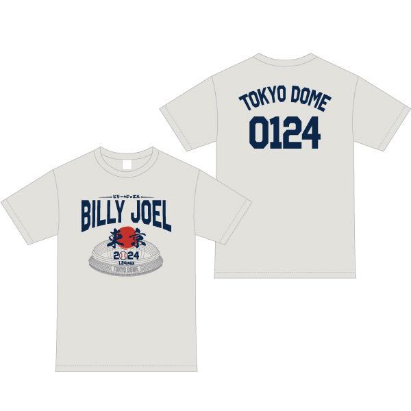 ビリージョエル Billy Joel 2024 東京ドーム ワールドツアーTシャツ 新品未開封 Mサイズ　日本限定デザイン_画像1