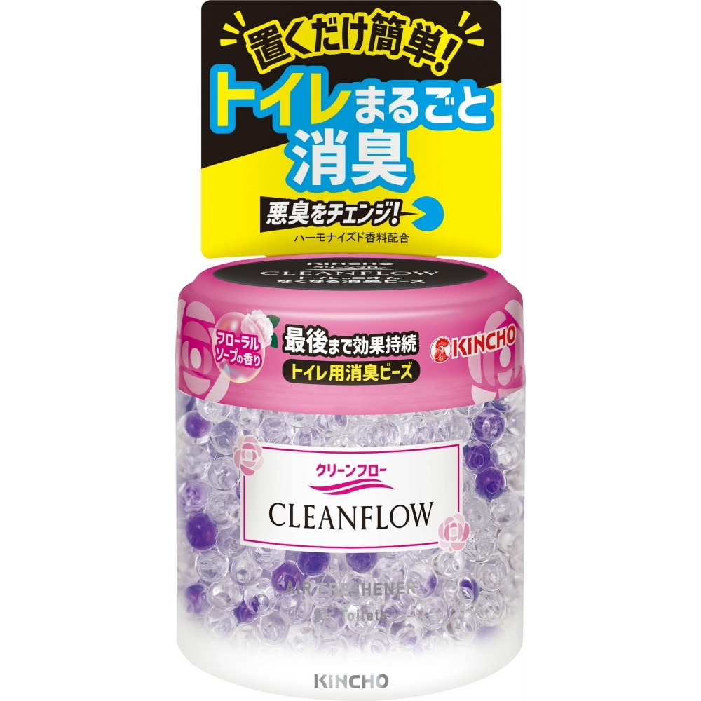  clean float ire для дезодорация бисер 60 день цветочный мыло. аромат × 24 пункт 