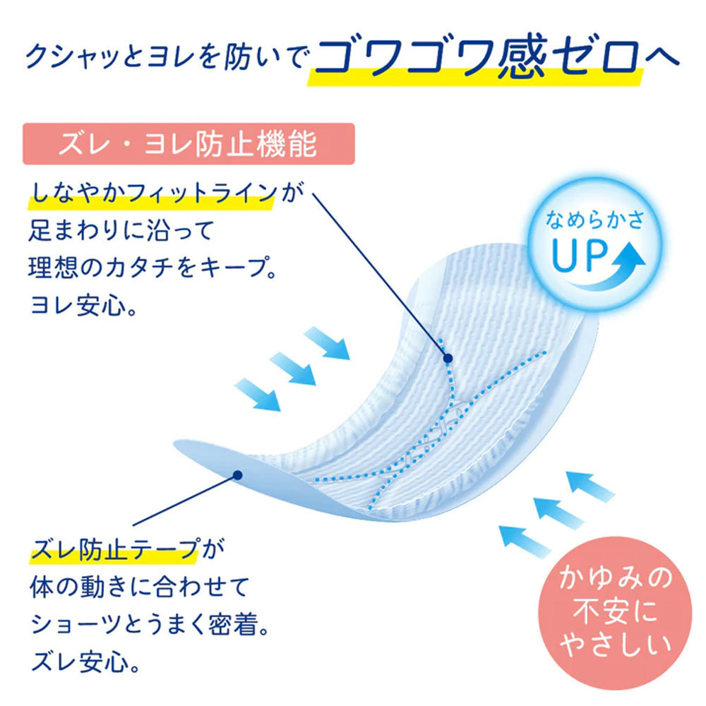 エリエール ナチュラ さら肌さらり おまもり吸水ライナー 20.5cm 15cc 48枚入_画像4