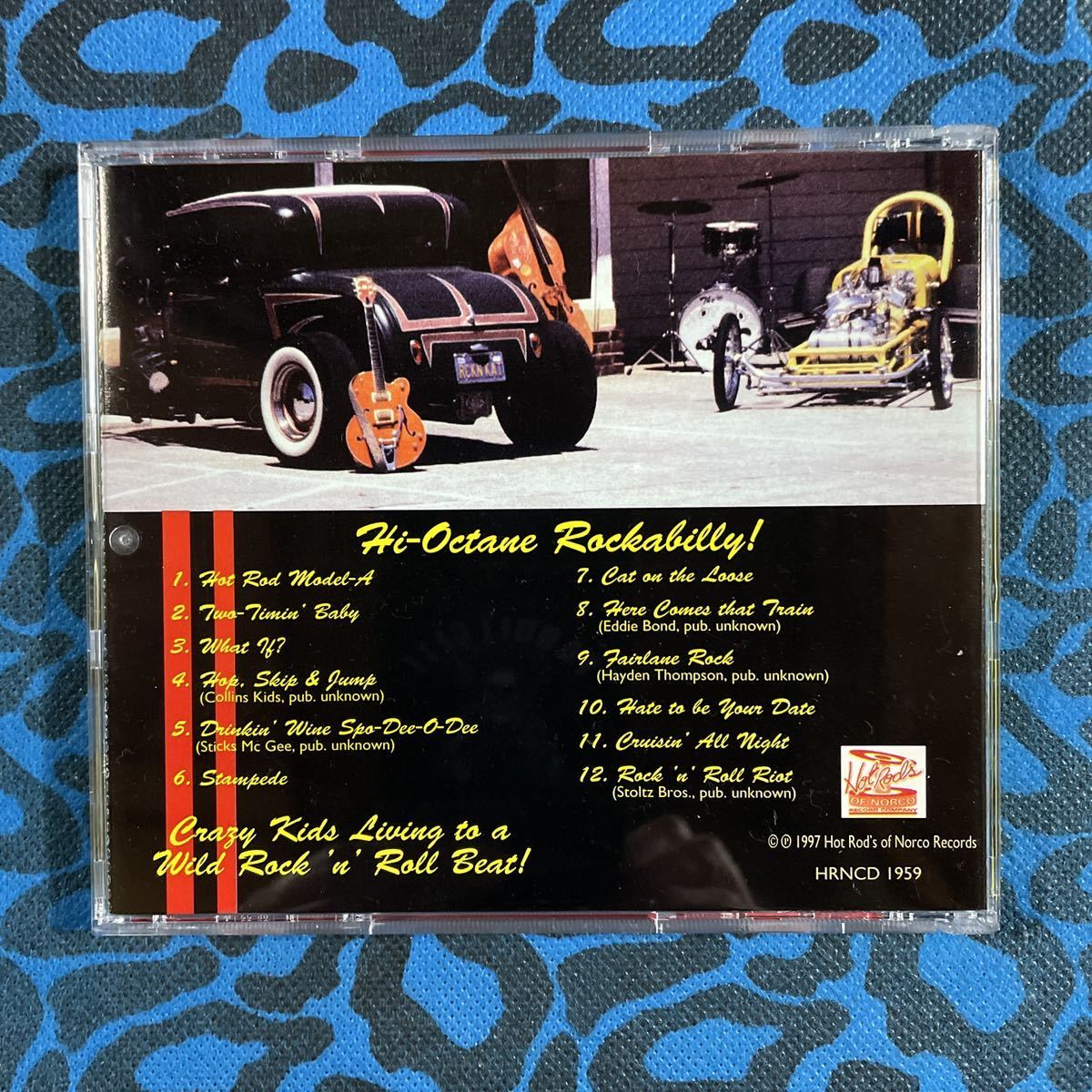 HOT ROD TRIO アルバムHI-OCTANE ROCKABILLY CDネオロカビリーサイコビリーロカビリーロックンロール_画像3