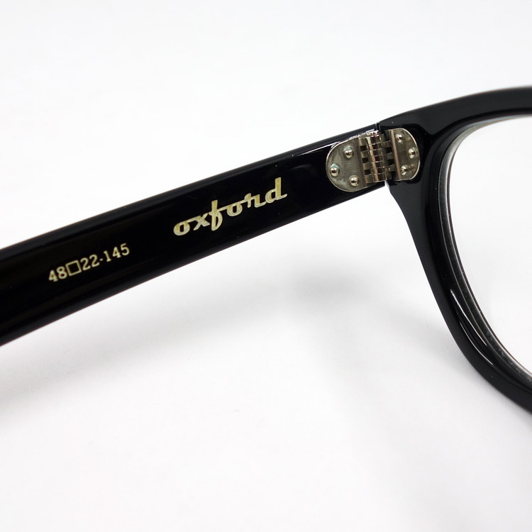 日本製 鯖江 眼鏡 フレーム 職人 ハンドメイド ボストン ウェリントン NO2 新品 ブラック 黒_画像7