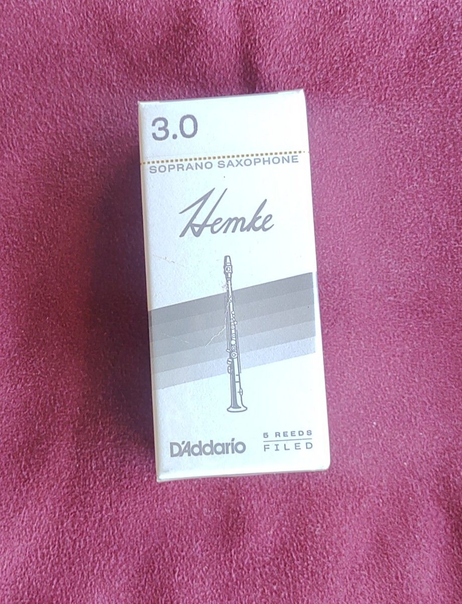 ヘムケ ソプラノサックスリード 3番 フレデリック ヘムケ D’Addario Woodwinds