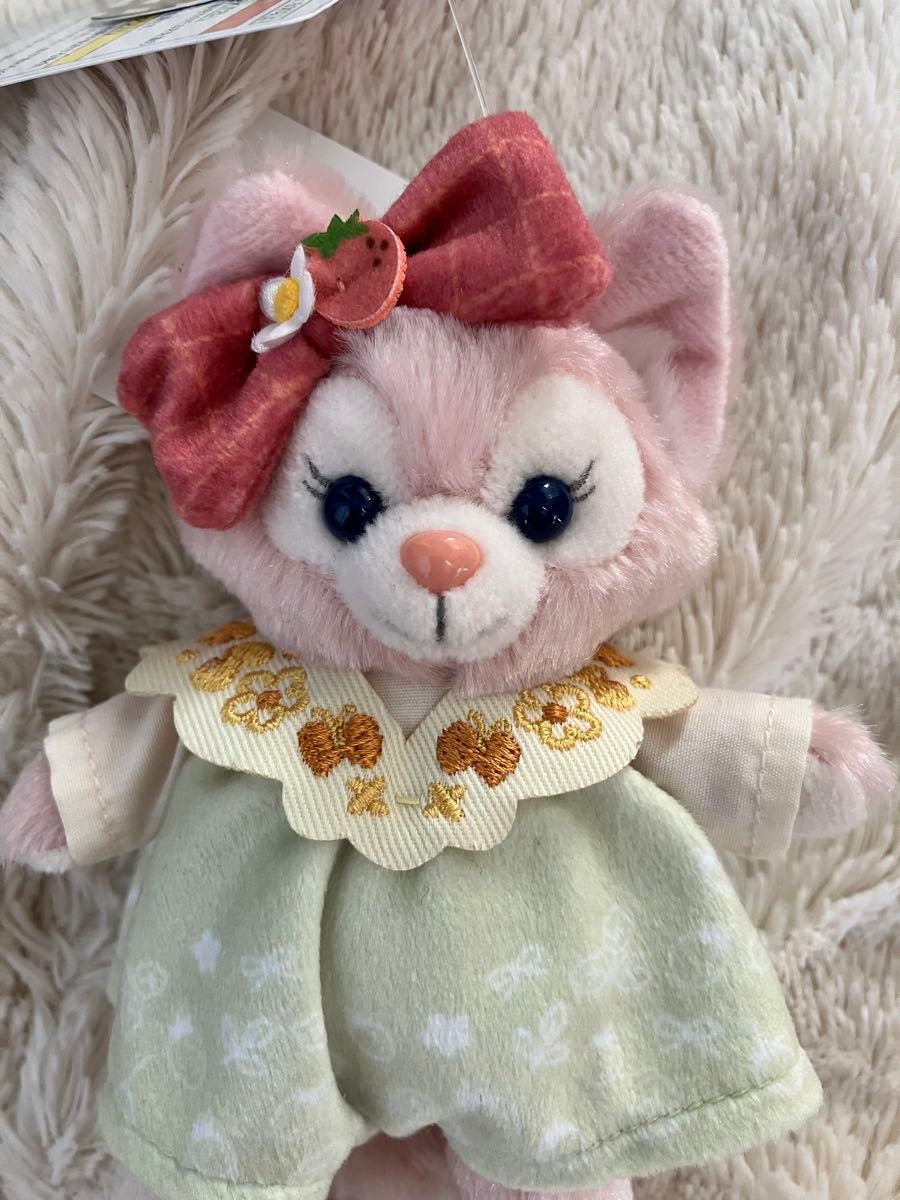 ぬいぐるみバッジ 東京ディズニーシー ストロベリーギフト ぬいぐるみバッジ 東京ディズニーシー ストロベリーギフト