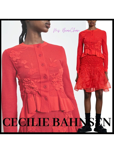 CECILIE BAHNSEN セシリーバンセン 今季24SS VIRA CARDIGAN CECILIE BAHNSEN セシリーバンセン 今季24SS VIRA CARDIGAN