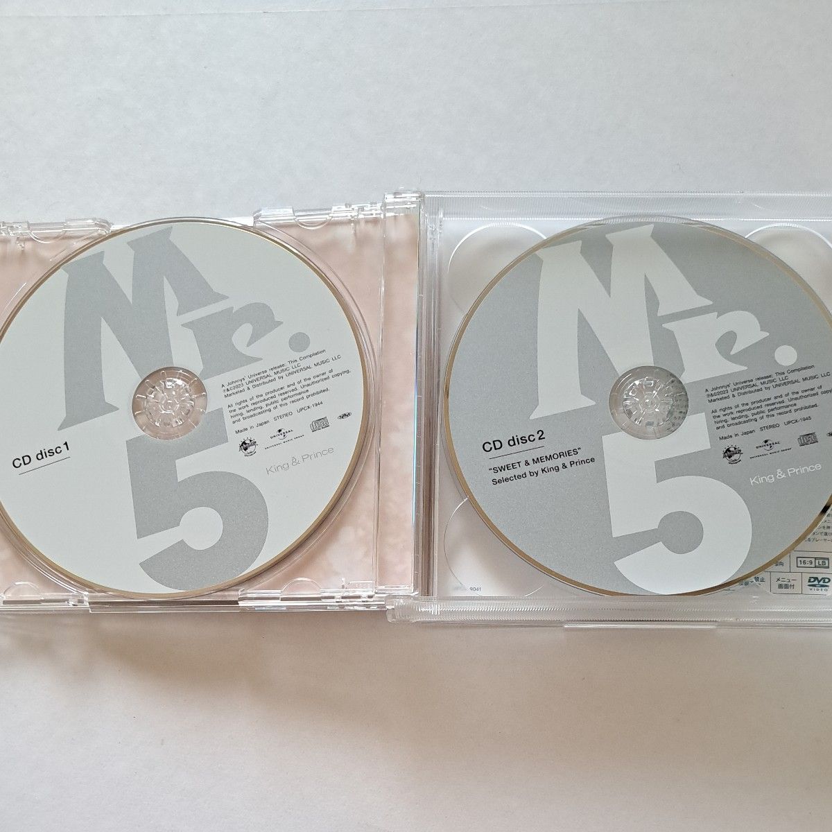 Mr.5　初回限定盤A　2CD+DVD