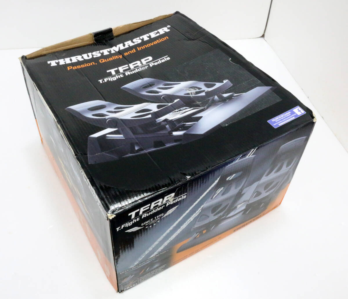 スラストマスター Thrustmaster TFRP Flight Rudder Pedals ラダーペダル ジャンク　_画像1