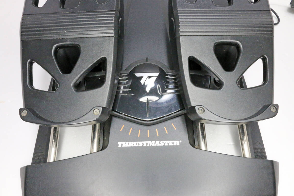スラストマスター Thrustmaster TFRP Flight Rudder Pedals ラダーペダル ジャンク　_画像7