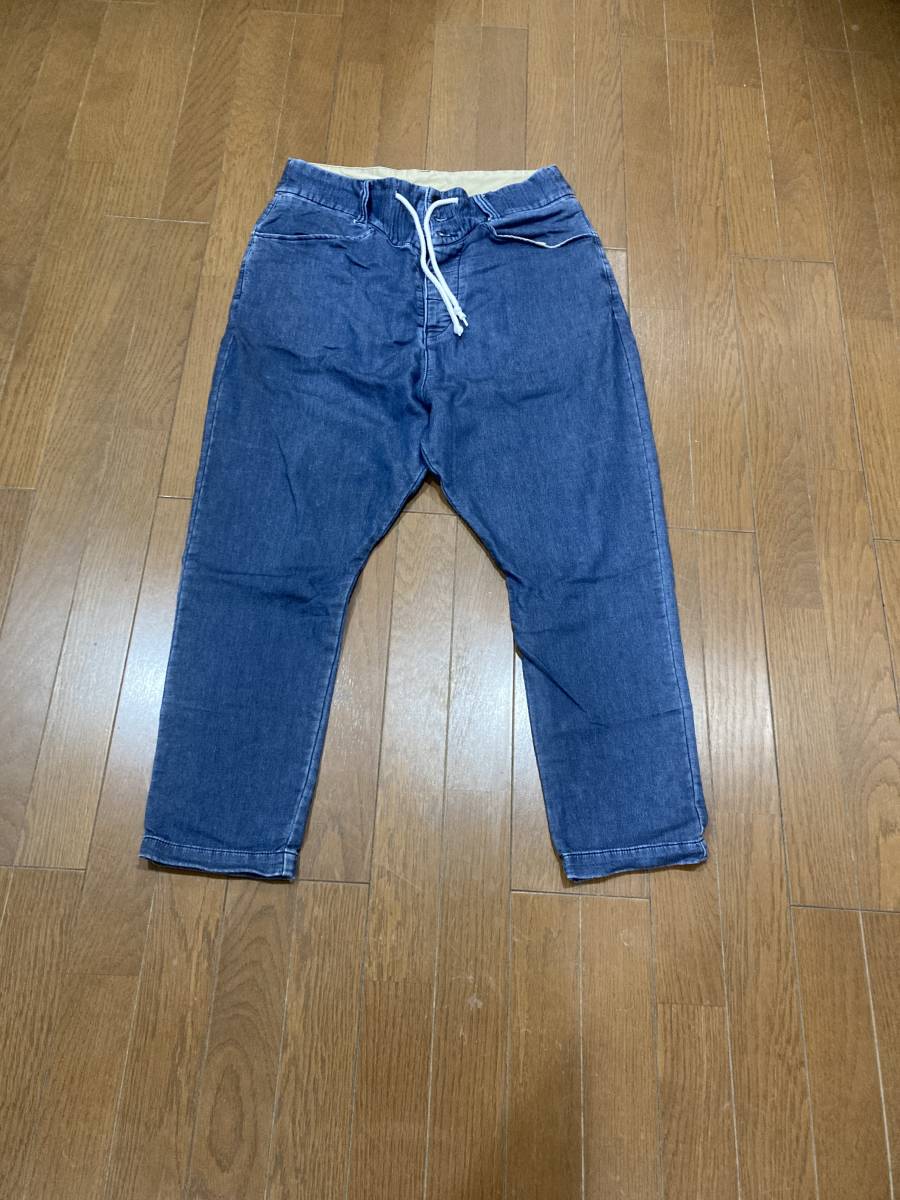 NATAL DESIGN スウェットデニム サルエルパンツ L