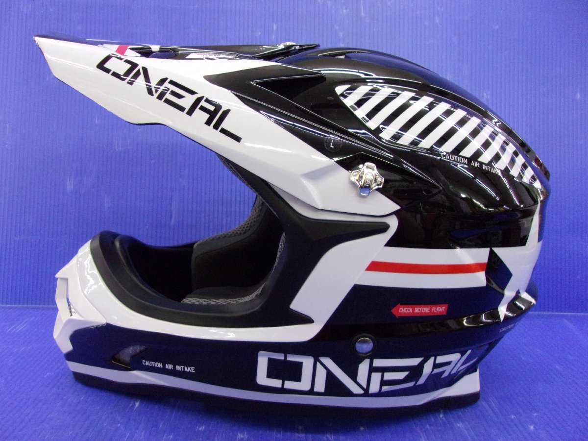 T【058】中古品 ONEAL オニール 3series AFTERBURNER オフロードヘルメット XLサイズ 3シリーズ アフターバーナー_画像4