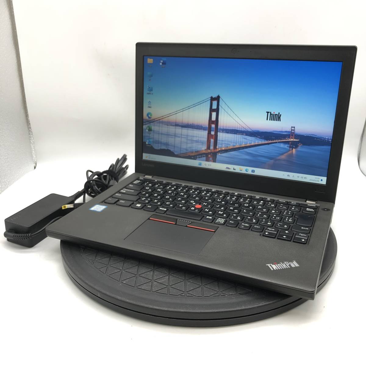 【処分特価】Lenovo ThinkPad X270 20HMA0M700 CPU 第7世代 Core i5-7200U RAM8GB SSD256GB Windows11 Office付 中古 PC ノートパソコン_画像1