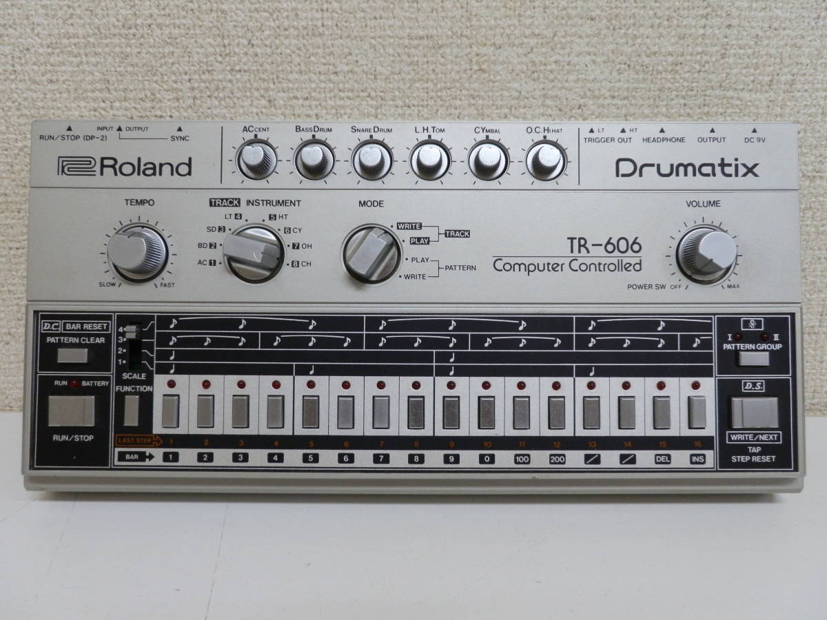 [Roland] ローランド Drumatix ドラムマシン TR-606 現状品_画像1