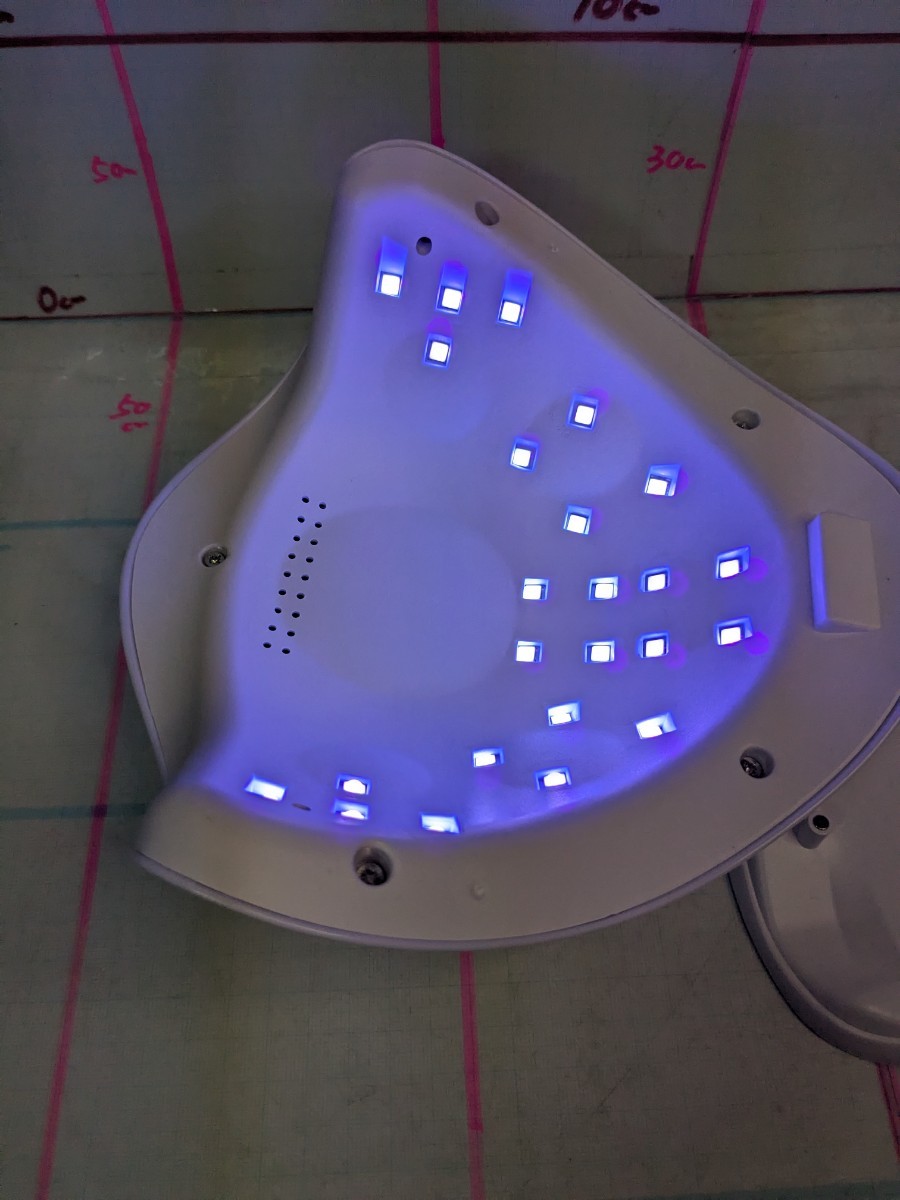 可動　UV LED　ネイル ランプ 48W nail ramp La Curie UV ミックスライト　ネイルライト　80サイズ_画像7