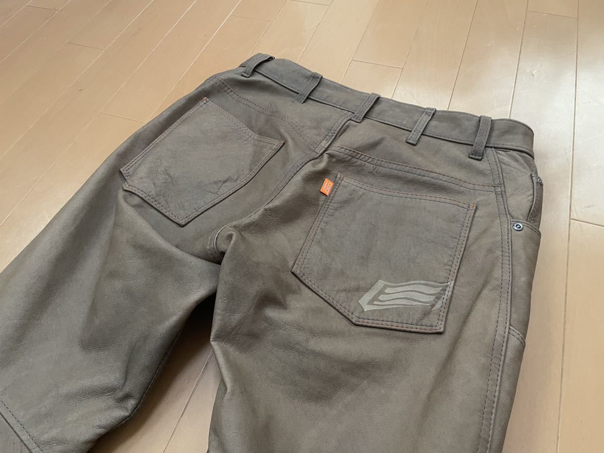 HYOD スマートレザーSMART LEATHER SMP007 サイズ31 限定カラーレザーパンツ BIKERS PANTS_画像9