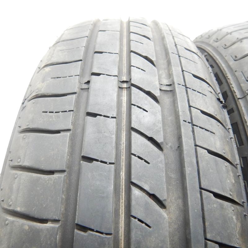 中古タイヤ 155/65r13 タイヤ KENDA KENETICA ECO 2本セット ザッツ ピノ ライフ フレアワゴン 中古 13インチ_画像3