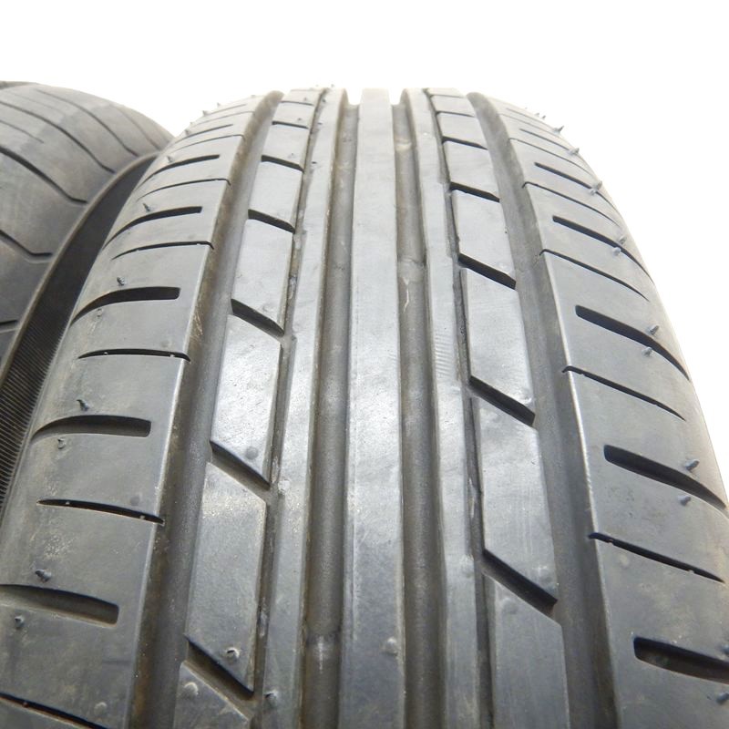 中古タイヤ 155/65r13 タイヤ YOKOHAMA ECOS ES31 2本セット ザッツ ピノ ライフ フレアワゴン 中古 13インチ_画像4